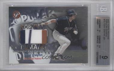 2002 Topps Pristine - Popular Demand #PD-TG - Tony Gwynn /1000 [BGS 9 MINT]