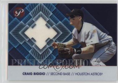 2002 Topps Pristine - Pristine Portions #PP-CB - Craig Biggio /1000