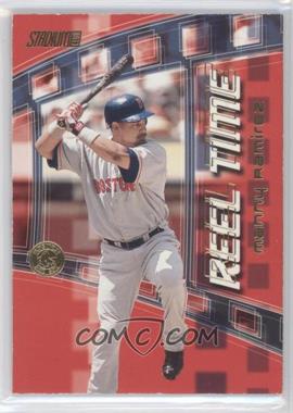 2002 Topps Stadium Club - Reel Time #RT8 - Manny Ramirez