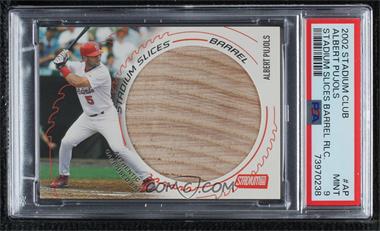 2002 Topps Stadium Club - Stadium Slices - Barrel #SCSS-AP - Albert Pujols /95 [PSA 9 MINT]