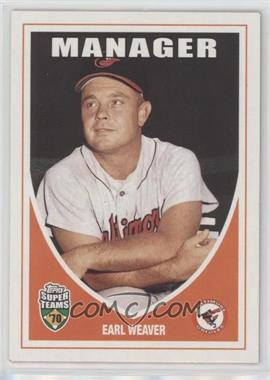 2002 Topps Super Teams - [Base] #102 - Earl Weaver