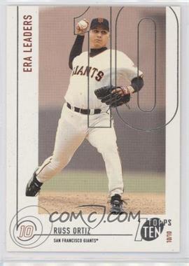 2002 Topps Ten - [Base] #150 - Russ Ortiz