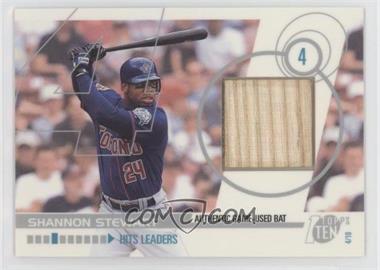 2002 Topps Ten - Relics #TTR-SS - Shannon Stewart