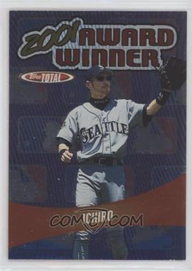 2002 Topps Total - Award Winners #AW1 - Ichiro Suzuki