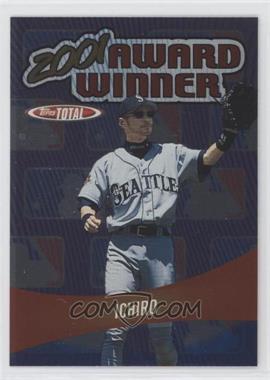 2002 Topps Total - Award Winners #AW1 - Ichiro Suzuki