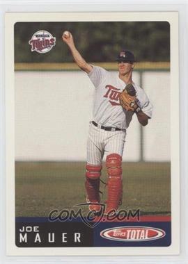 2002 Topps Total - [Base] #1 - Joe Mauer