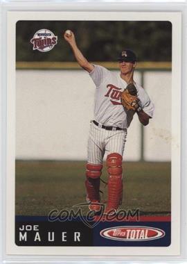 2002 Topps Total - [Base] #1 - Joe Mauer