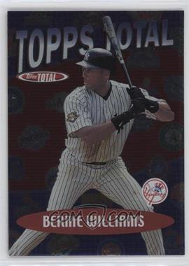 2002 Topps Total - Topps Total #TT49 - Bernie Williams