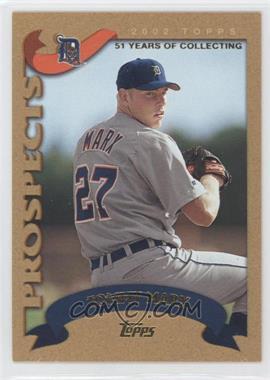 2002 Topps Traded - [Base] - Gold #T132 - Prospects - Tommy Marx /2002