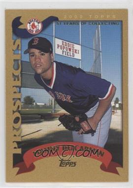 2002 Topps Traded - [Base] - Gold #T216 - Prospects - Manny Delcarmen /2002