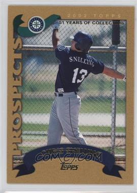 2002 Topps Traded - [Base] - Gold #T225 - Prospects - Chris Snelling /2002