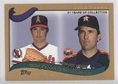 2002 Topps Traded - [Base] - Gold #T266 - Who Would Have Thought - Nolan Ryan /2002