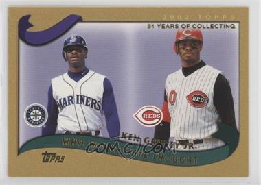 2002 Topps Traded - [Base] - Gold #T274 - Who Would Have Thought - Ken Griffey Jr. /2002