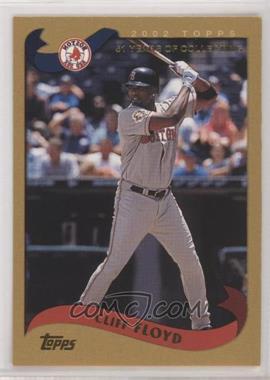 2002 Topps Traded - [Base] - Gold #T87 - Cliff Floyd /2002