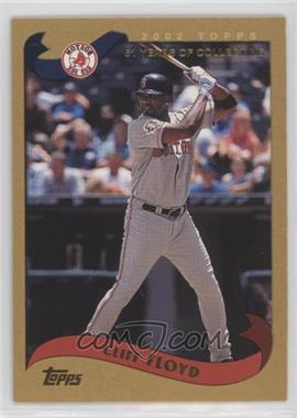 2002 Topps Traded - [Base] - Gold #T87 - Cliff Floyd /2002