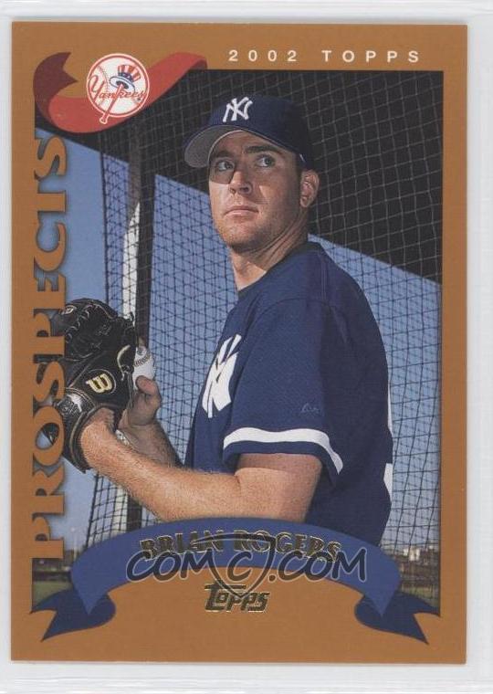 2002 topps traded base t170 brian rogers rogers serial number chart