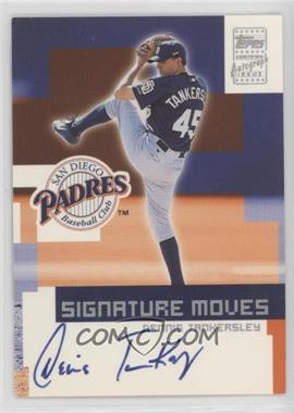 2002 Topps Traded - Signature Moves #TA-DT - Dennis Tankersley