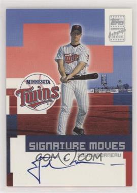 2002 Topps Traded - Signature Moves #TA-JMO - Justin Morneau