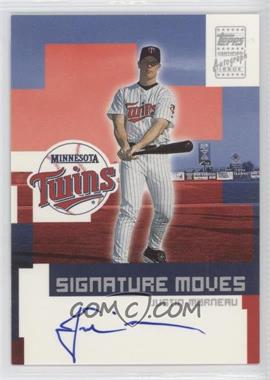 2002 Topps Traded - Signature Moves #TA-JMO - Justin Morneau