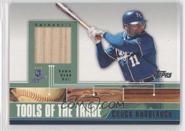 2002 Topps Traded - Tools of the Trade - Relics #TTRR-CK - Chuck Knoblauch