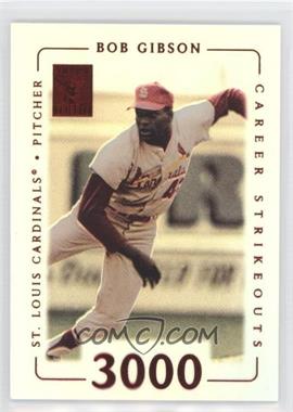 2002 Topps Tribute - [Base] - Lasting Impressions #11 - Bob Gibson /75 [EX to NM]
