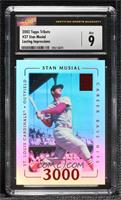 Stan Musial [CSG 9 Mint] #/63