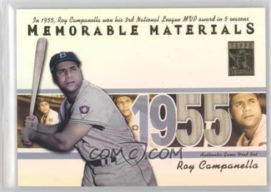 2002 Topps Tribute - Memorable Materials #MEM-RC - Roy Campanella [EX to NM]