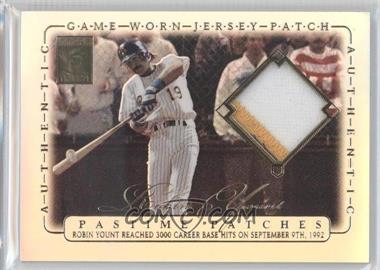 2002 Topps Tribute - Pastime Patches #PP-DM - Robin Yount
