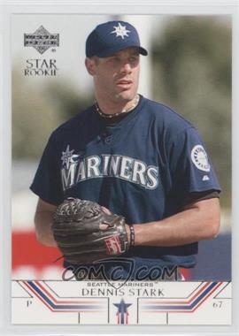 2002 Upper Deck - [Base] #5 - Star Rookie - Dennis Stark
