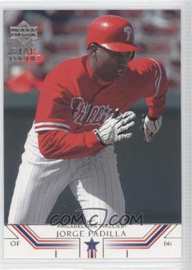 2002 Upper Deck - [Base] #534 - Star Rookie - Jorge Padilla