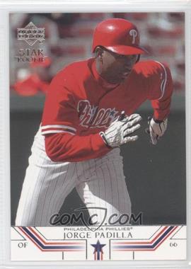 2002 Upper Deck - [Base] #534 - Star Rookie - Jorge Padilla