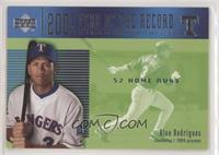 Year of the Record - Alex Rodriguez [EX to NM]