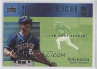 Year of the Record - Rickey Henderson