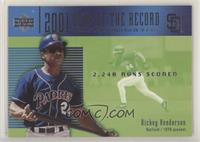 Year of the Record - Rickey Henderson