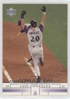 Season Highlights Checklist - Luis Gonzalez