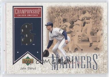 2002 Upper Deck - Championship Caliber Swatches #CC-JO - John Olerud