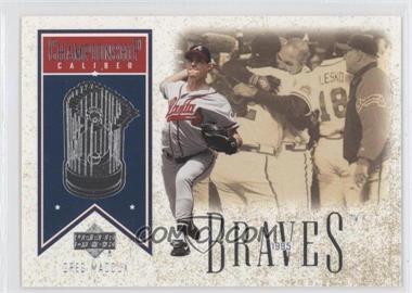 2002 Upper Deck - Championship Caliber #CC6 - Greg Maddux