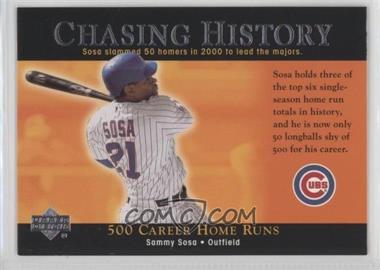 2002 Upper Deck - Chasing History #CH1 - Sammy Sosa