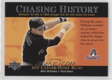 2002 Upper Deck - Chasing History #CH12 - Matt Williams