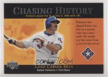 2002 Upper Deck - Chasing History #CH5 - Rafael Palmeiro [EX to NM]