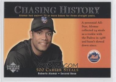 2002 Upper Deck - Chasing History #CH8 - Roberto Alomar