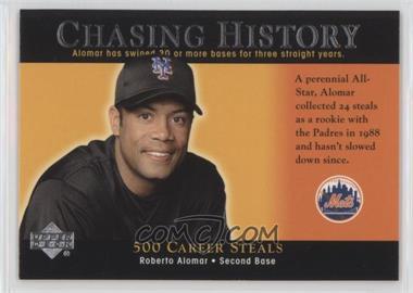 2002 Upper Deck - Chasing History #CH8 - Roberto Alomar