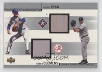 Nolan Ryan, Roger Clemens [EX to NM]