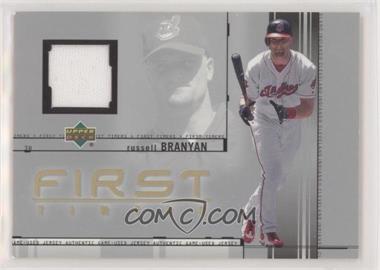 2002 Upper Deck - First Timers Jerseys #FT-RB - Russell Branyan