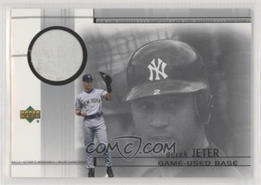 2002 Upper Deck - Game-Used Base #B-DJ - Derek Jeter