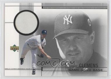 2002 Upper Deck - Game-Used Base #B-RC - Roger Clemens