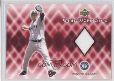 2002 Upper Deck - Game-Worn Gems #G-FG - Freddy Garcia