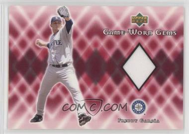 2002 Upper Deck - Game-Worn Gems #G-FG - Freddy Garcia