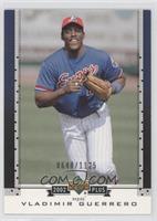 Vladimir Guerrero #/1,125