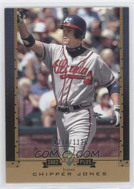 2002 Upper Deck - Retail Plus #UD47 - Chipper Jones /1125